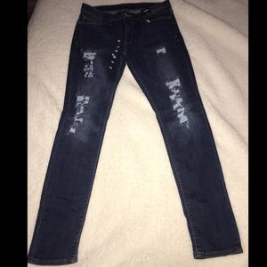 Blue Skinny Jeans